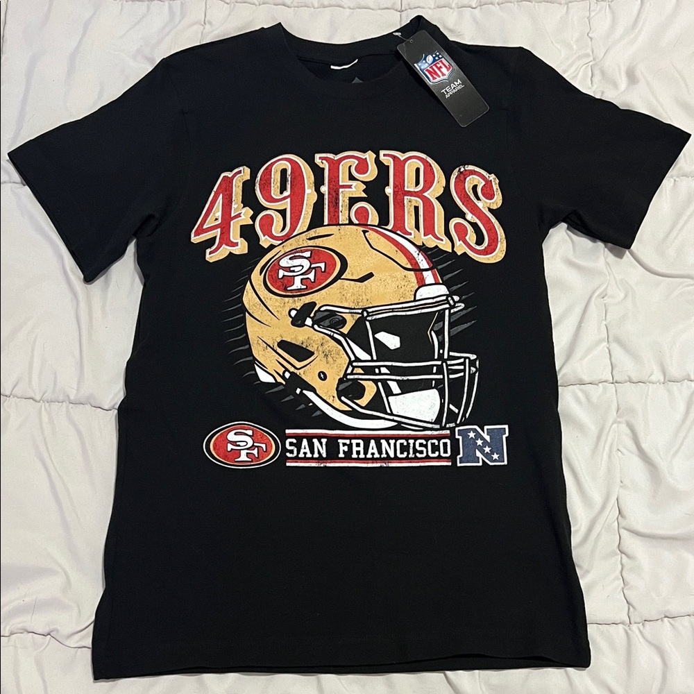 NFL Black and Gold San Francisco 49ers Short Sleeve Tee